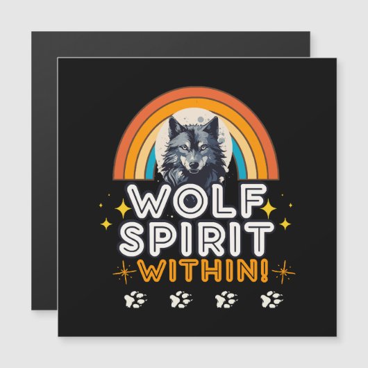 Wolf Spirit Inside (Voorkant / Achterkant)