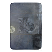 Wolf Spirit Moon Night Badmat (Voorkant Verticaal)