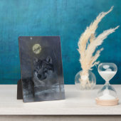 Wolf Spirit Moon Night Fotoplaat (Zijkant)