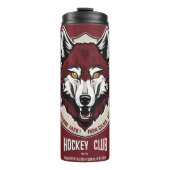 "Wolf Spirit ontketend Thermosbeker (Voorkant)