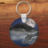 Wolf Spirit Sleutelhanger (Voorkant)