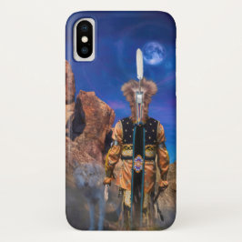 Wolf Spirit WANNEER ROCKS KON PRATEN iPhone 16 Hoesje