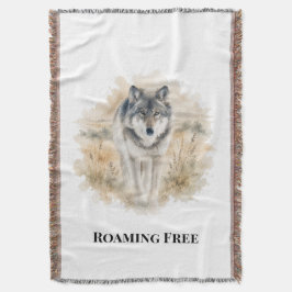 Wolf Spirit Western Cabin Comfort Deken