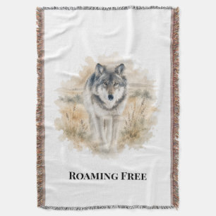 Wolf Spirit Western Cabin Comfort Deken