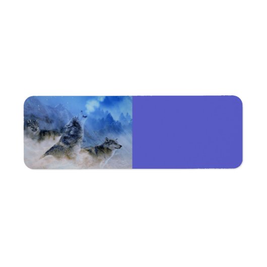 Wolf Spirits Etiket (Voorkant)