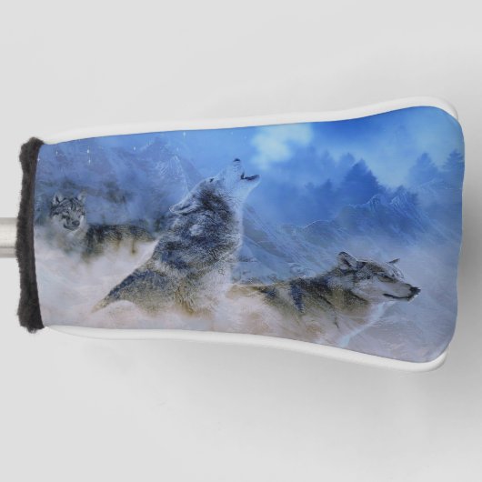 Wolf Spirits Golfheadcover (Voorkant)
