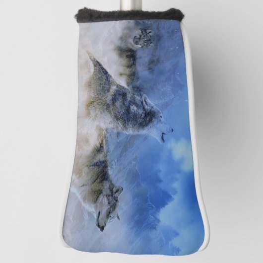 Wolf Spirits Golfheadcover (Draai 90)
