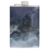 Wolf Spirits Howling Heupfles (Voorkant)