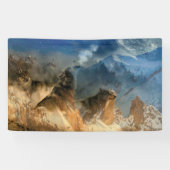 Wolf Spirits Howling Spandoek (Horizontaal)