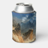 Wolf Spirits in Mountain Mist Blikjeskoeler (Blikje Achterkant)