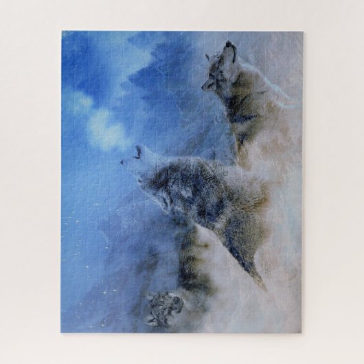 Wolf Spirits Legpuzzel (Verticaal)