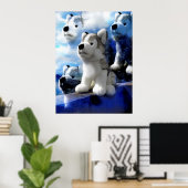 Wolf Spirits Poster (Thuiskantoor)