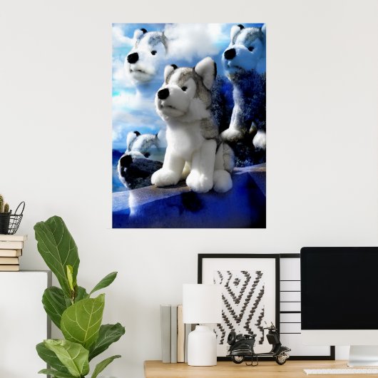 Wolf Spirits Poster (Thuiskantoor)