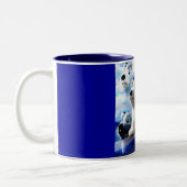 Wolf Spirits Tweekleurige Koffiemok (Links)