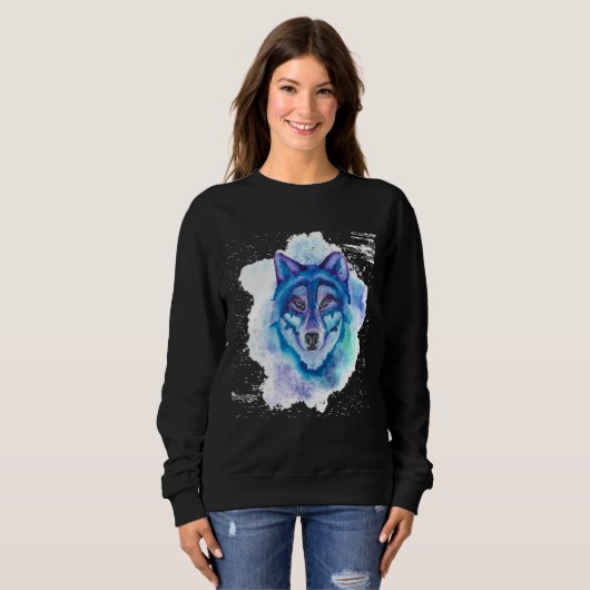 Wolf Splash Wolf Trui (Voorkant volledig)