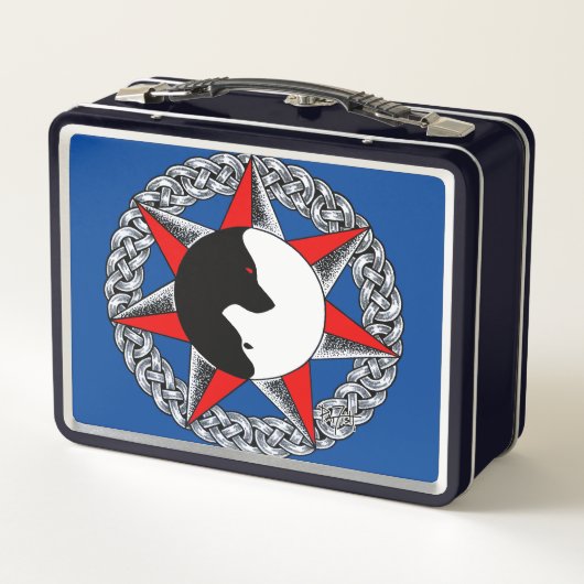 Wolf Star Celtic Shield (Achterkant)