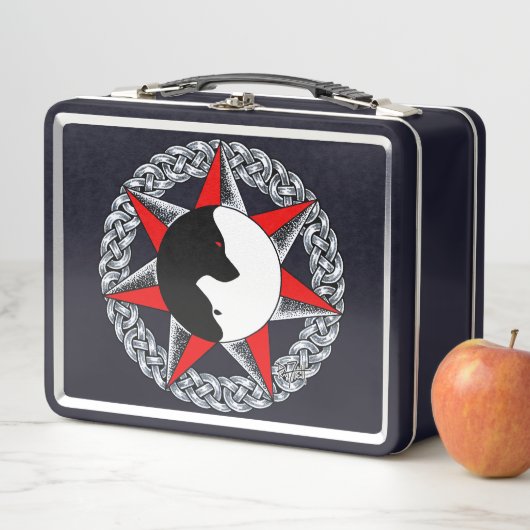 Wolf Star Celtic Shield (In situ)