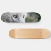 Wolf Stare Persoonlijk Skateboard (Horizontaal)