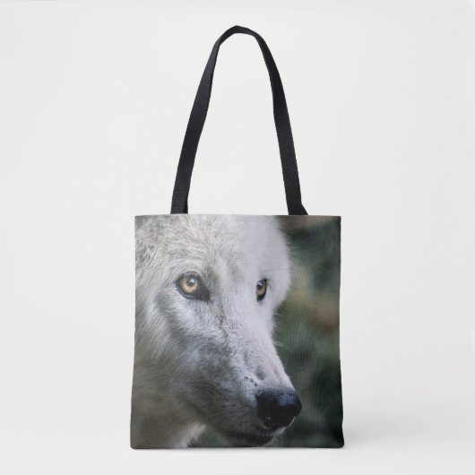 Wolf Stare Tote Bag (Voorkant)