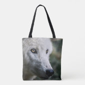 Wolf Stare Tote Bag (Achterkant)