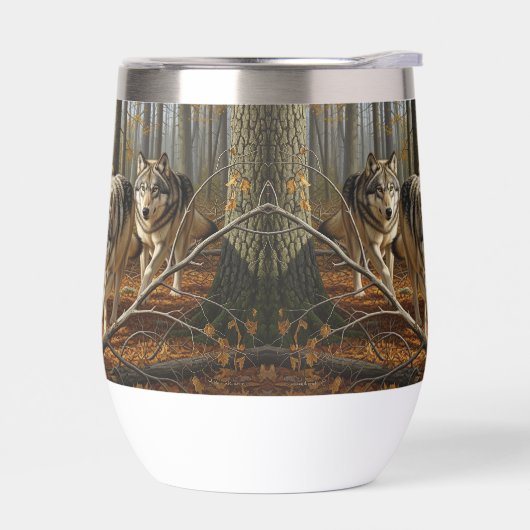 wolf stemless thermal wine tumbler style 1 (Links)