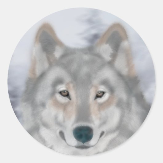Wolf Sticker (Voorkant)