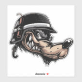 Wolf Sticker (Vel)