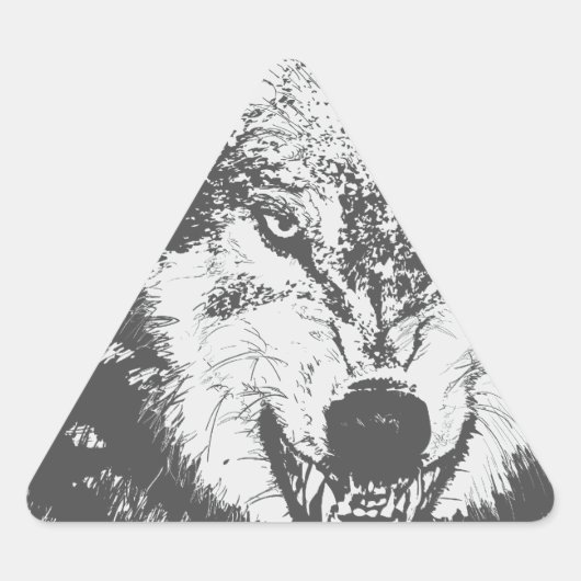 Wolf Sticker (Voorkant)