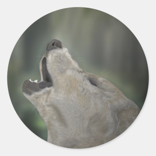 Wolf Sticker (Voorkant)