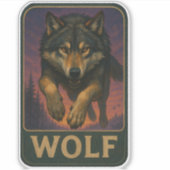 Wolf Sticker (Voorkant)