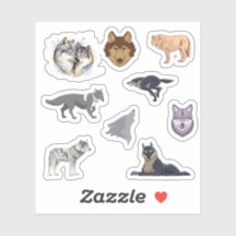 Wolf Stickers