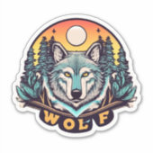 Wolf Stickers een huilend succes (Voorkant)