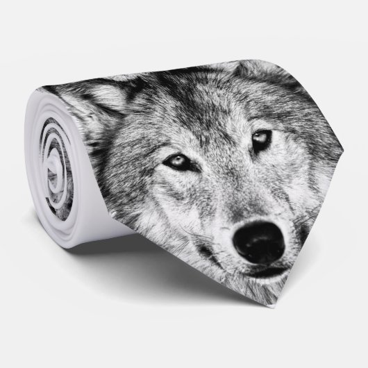 Wolf Stropdas (Opgerold)