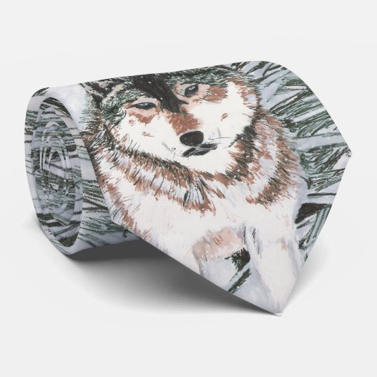 Wolf Stropdas (Opgerold)