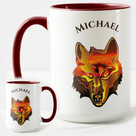 Wolf Sunset Eye 2106 Mok