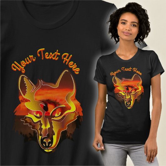 Wolf Sunset Eye 2106 T-shirt