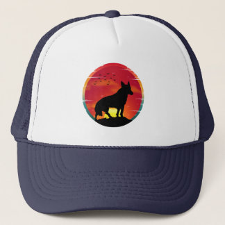 Wolf  Sunset Trucker Pet