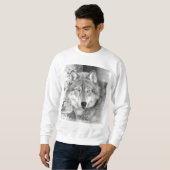 Wolf Sweatshirt, Unisex - voor mannen of vrouwen Trui (Voorkant volledig)