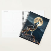 Wolf symboliek kalender planner (Display)