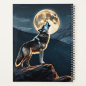 Wolf symboliek kalender planner (Achterkant)