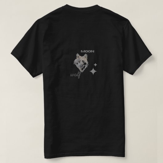 WOLF T-SHIRT (Design achterkant)