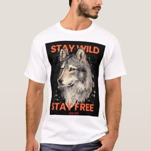 wolf t-shirt
