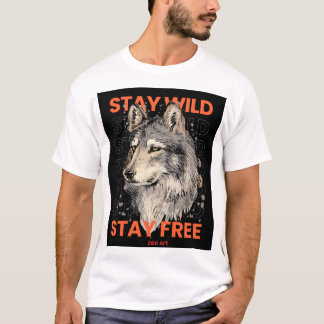 wolf t-shirt
