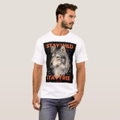 wolf t-shirt (Voorkant volledig)