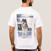 Wolf T-shirt (Achterkant)
