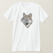 wolf t-shirt (Design voorkant)