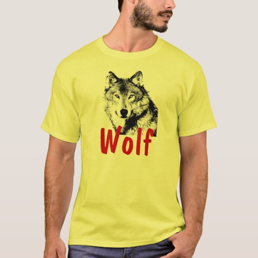 Wolf T-shirt (Voorkant)