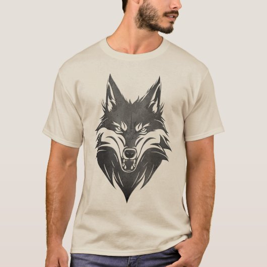 Wolf T-shirt (Voorkant)