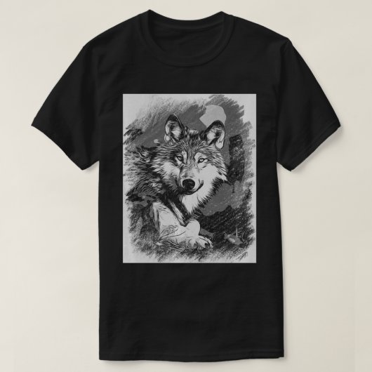Wolf T-shirt (Design voorkant)