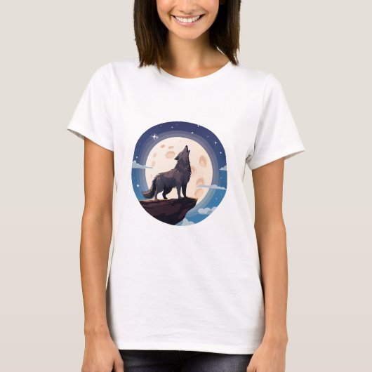 Wolf T-shirt (Voorkant)